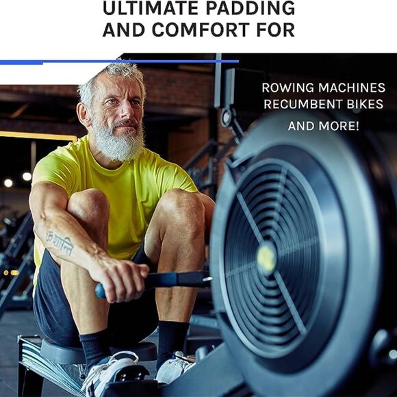 Domain Cycling Exercise Bike Seat Cushion for Recumbent Bike *NEW* - Picture 3 of 7